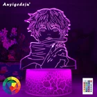 Новейший светильник аниме Satoru Gojo, светильник, светодиодный ночник для подарка на день рождения, ночной Светильник Satoru Gojo
