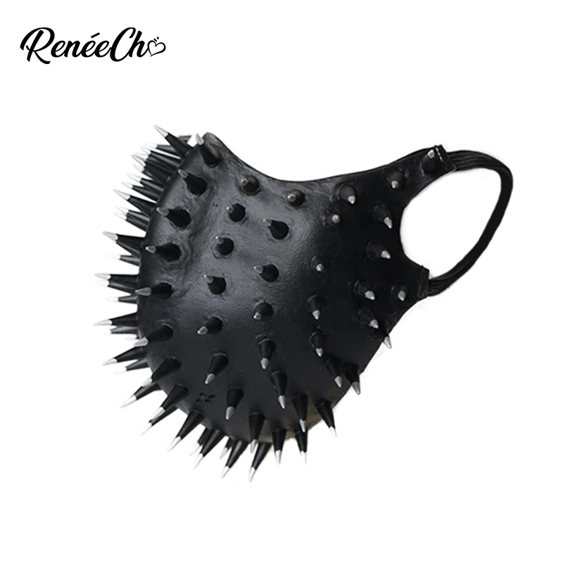 Маска для лица с заклепками Reneecho черный шлем смерти стимпанк Хэллоуин косплей