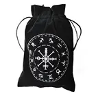 Бархатная сумка для хранения Таро 12 созвездий, аксессуары для гадания, сумка для костей