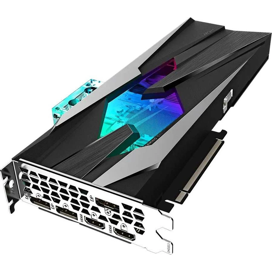 Видеокарта Gigabyte NVIDIA GeForce RTX 3080 GV-N3080GAMINGOC WB-10GD 2.0 LHR 10ГБ GDDR6X OC Ret |