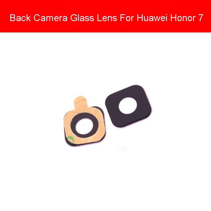Honor 7 Задняя камера, стеклянный объектив для huawei Honor Play 7 Lite 7S 7A 7C 7X 7A Pro 5,4" 5,7", задняя камера, стеклянный объектив с клеем - Цвет: Honor 7