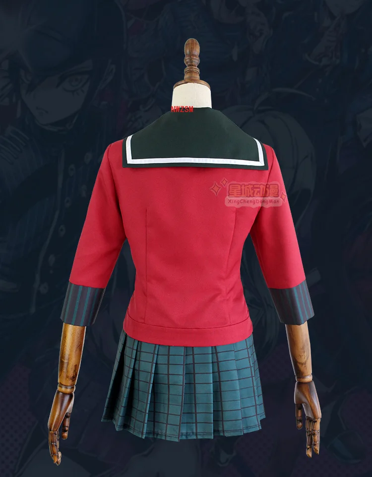 

Anime Danganronpa Cosplay Harukawa Maki Cosplay Costumes Wig School Girls Uniform Dangan Ronpa Halloween Costume For Women
