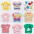 Летняя футболка унисекс для малышей футболки с цветочным принтом и радугой, детская повседневная одежда хлопковая футболка для девочек и мальчиков - изображение