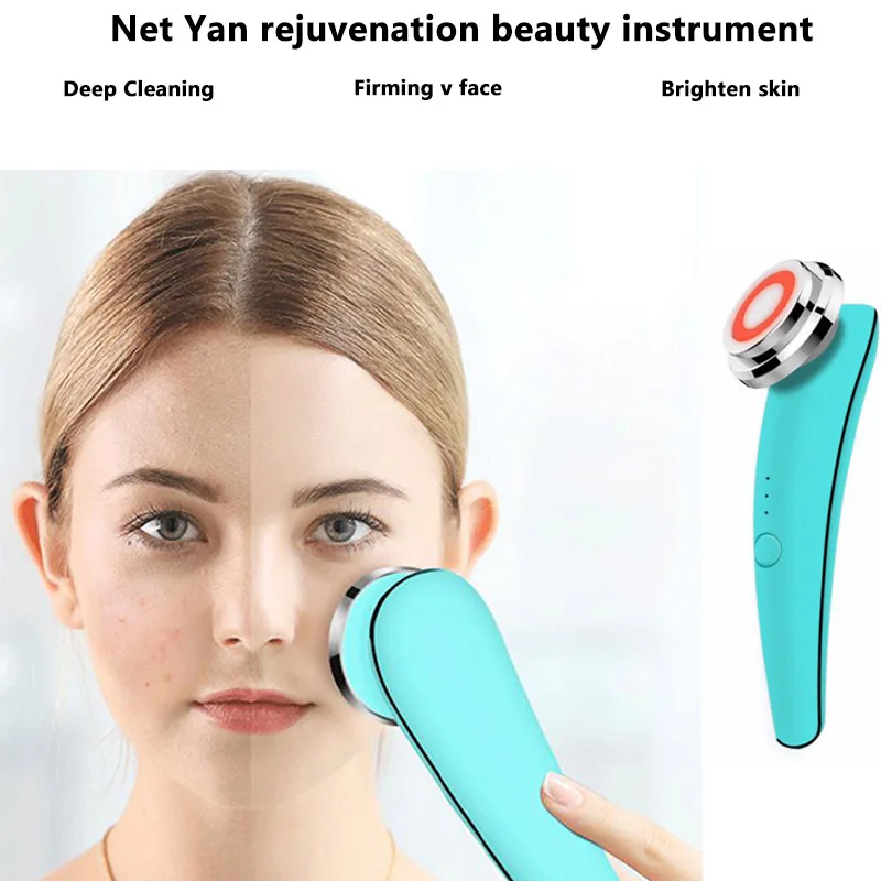 

Lifting Whitening Anti-Wrinkle Beauty Instrument Color Light Rejuvenation Thin Face Facial Vibration Massager For Female Face