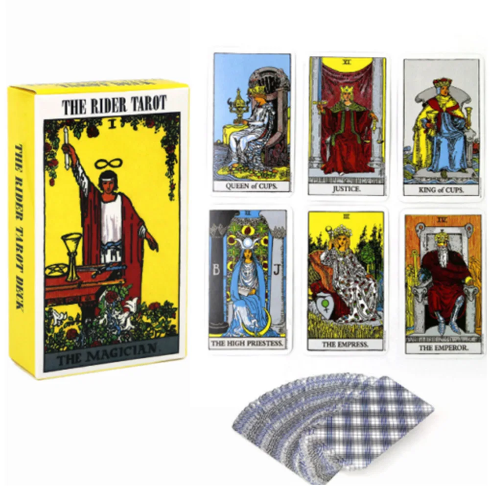 

New Tarot Universal Waite deck oracles cards mysterious divination witches tarot for women girls cards game board game