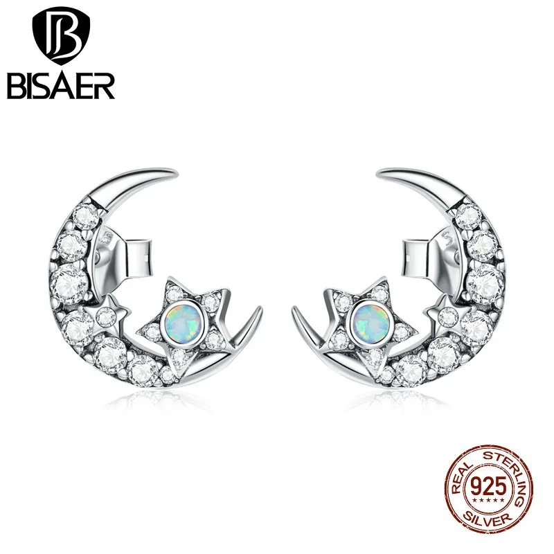 

Женские серьги-гвоздики из серебра 925 пробы с цирконом