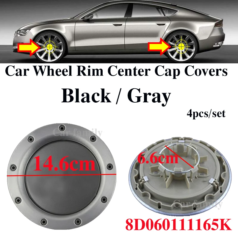 Автомобильный Стайлинг подходит для TT 4 шт. 14 6 см 146 мм Центральная крышка обода