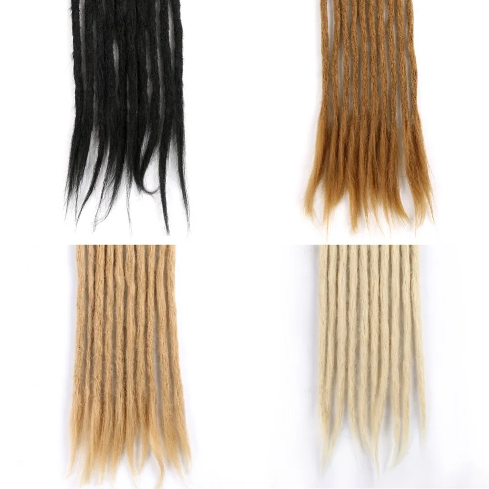 Ручной работы дреды наращивание волос регги хип хоп Стиль искусственные локоны в