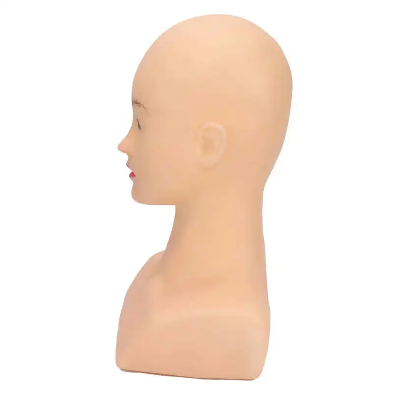 

Hair Styling Tools Donut Lifelike Mannequin Display Head Manikin Cosmetology Doll Head Mannequin with Shoulder
