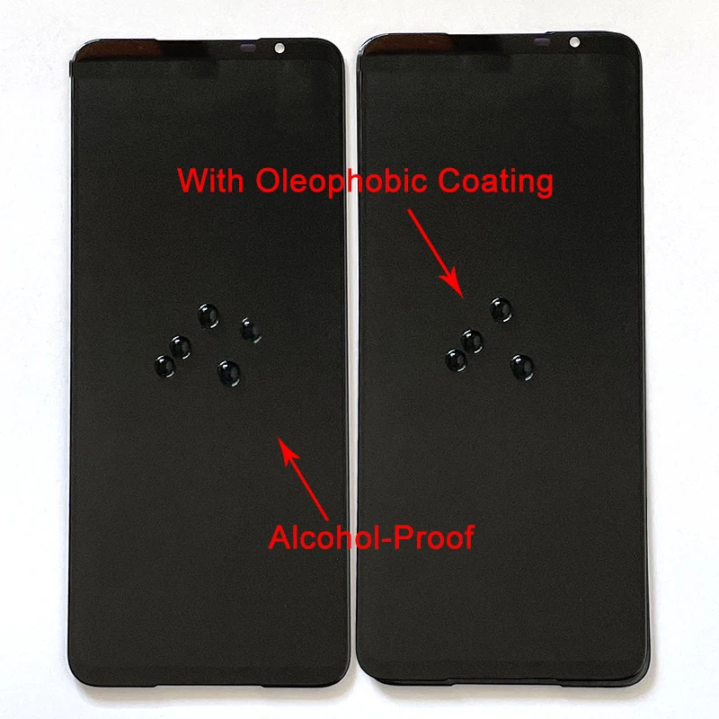 6 78original for asus rog 5 phone 5 pro zs673ks lcd display screen frame touch panel digitizer for rog 5s pro phone 5 ultimate free global shipping