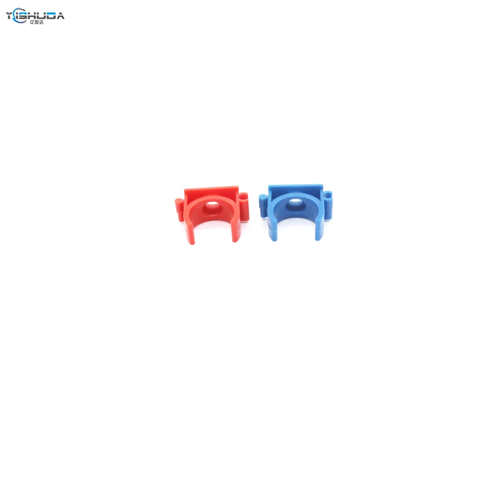 SONGZHI PVC-U red and blue pipe clamp forced code line fittings electrician U-shaped wall card genuine | Обустройство дома
