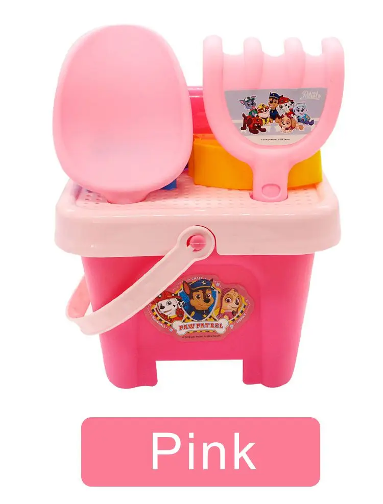 

New Original Paw Patrol Summer Beach Set Toy Play House Sand Shovel Bucket Tool Children Play House Parent-Child Interactive Toy
