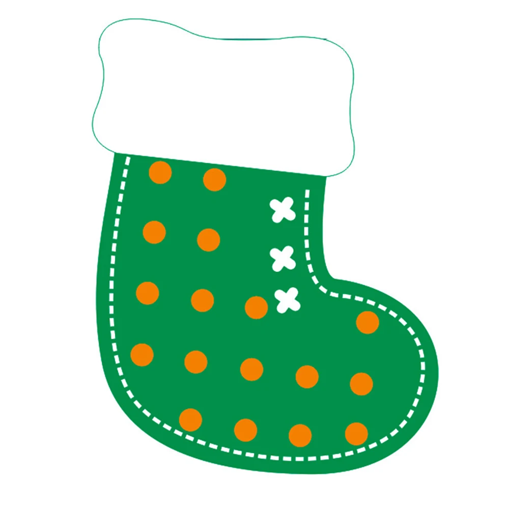 

Christmas Sock Shaped Dies Cut Metal Cutting Stencil Scrapbooking Photo Album Card Paper Embossing Craft DIY