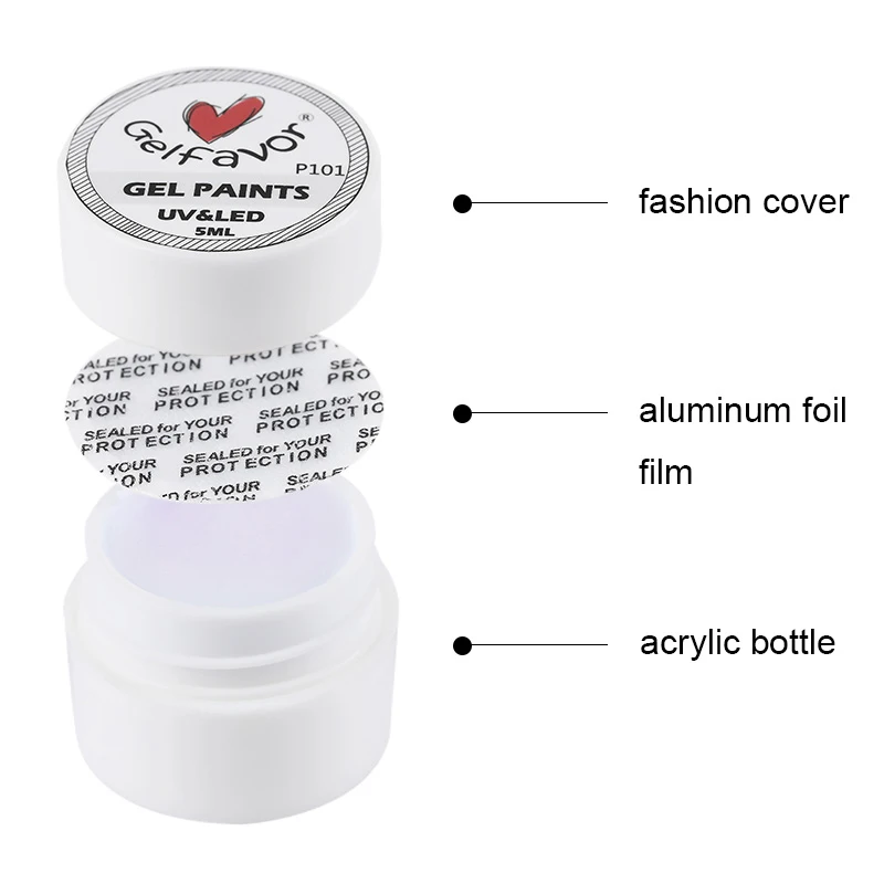 30 цветов Гель лак для ногтей рисования акриловый цветной УФ светодиодный сделай