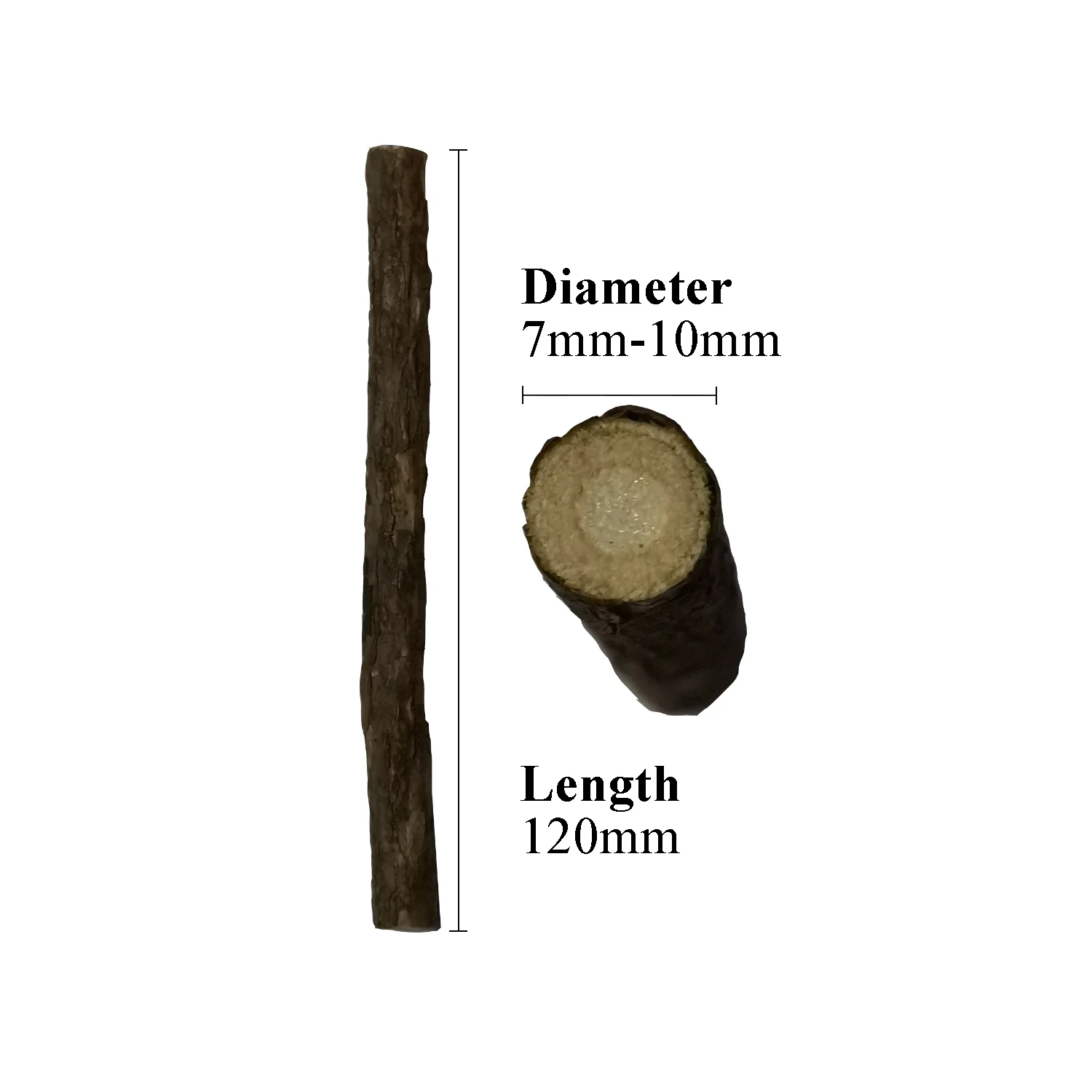 

Pure Natural Catnip Pet Cat Toy Molar Toothpaste Branch Cleaning Teeth Silvervine Cat Snacks Sticks 12cm x0.7-1cm,100g/150g