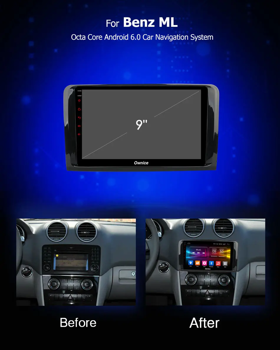 DSP carplay Android 9.0 CAR DVD PLAYER Vaneo GPS Radio 4G For Mercedes Benz W209 W203 W168 M ML W163 W463 Viano W639 Vito | Автомобили и