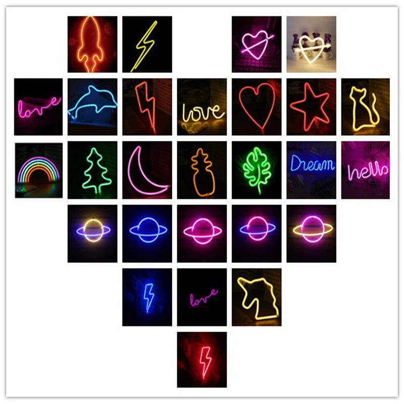 63 стили неоновая вывеска для организаций и магазинов светодиодный неоновый