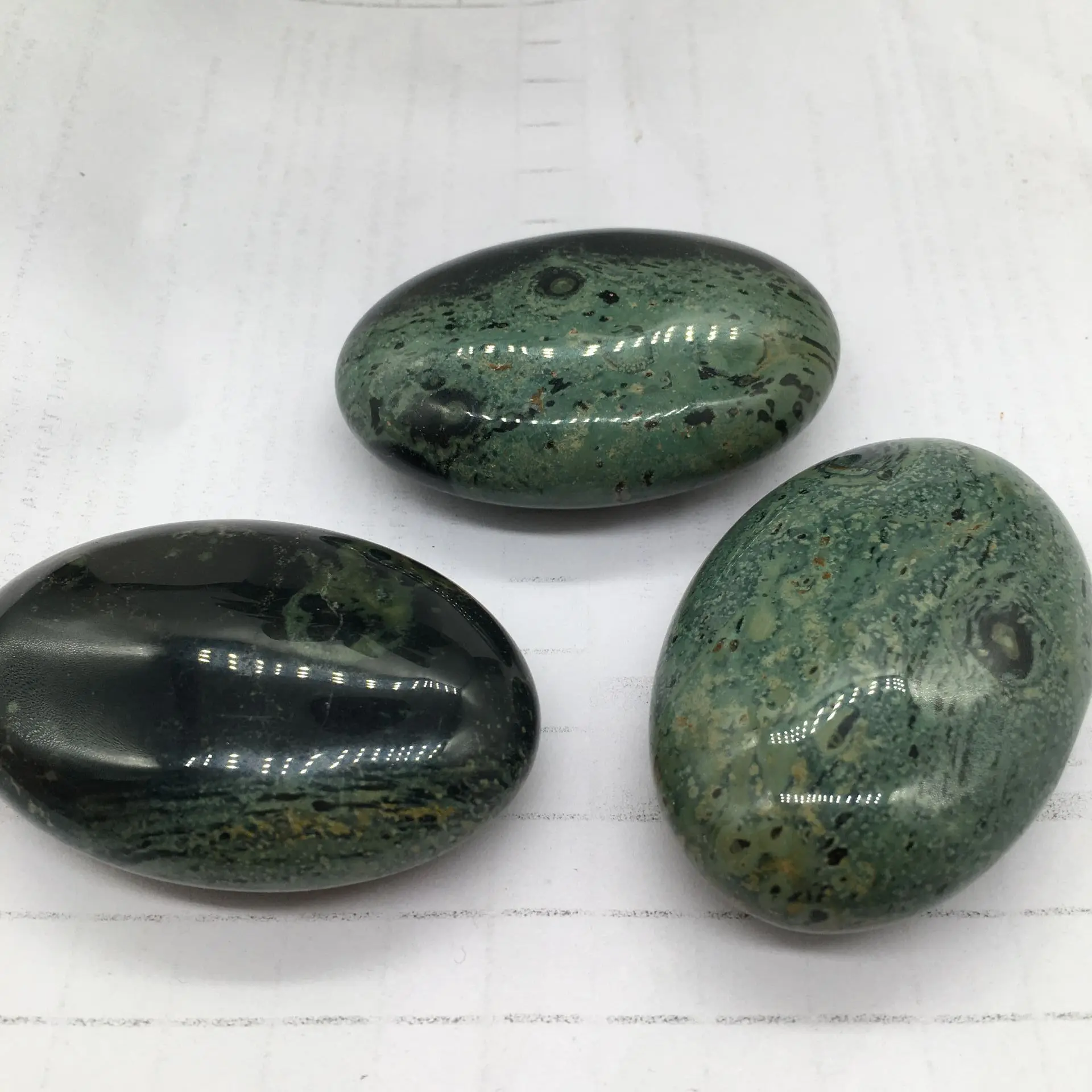 

Natural Peacock Eye Stone Egg Malachite Crystal Gemstone Massage Yoni Egg Crystal Reiki Healing Chakra Stone