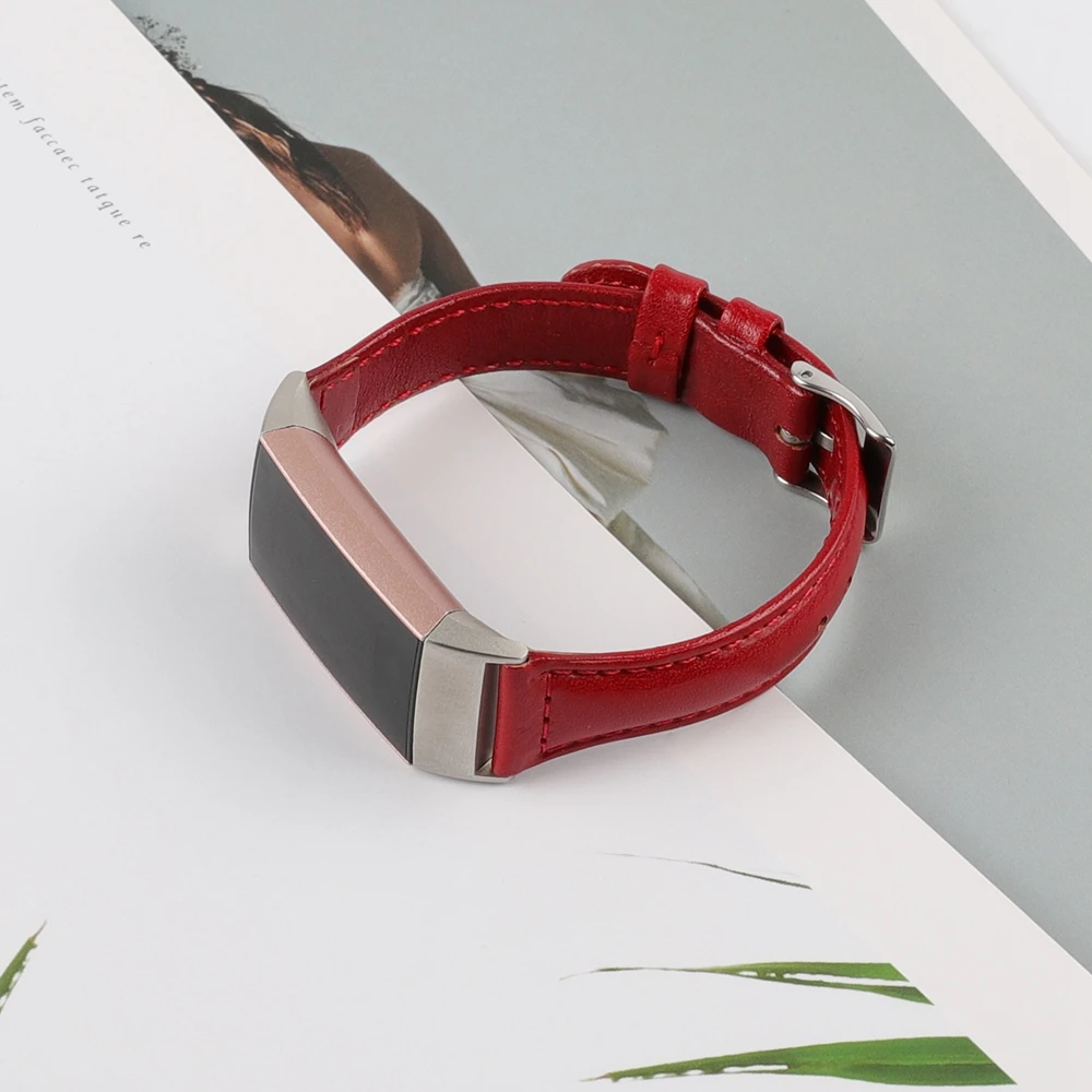 Умный Браслет ремешок для Fitbit Charge 3 из натуральной кожи ремешок браслет розовое золото адаптер застежка для Fitbit Charge 3/Charge 3 SE