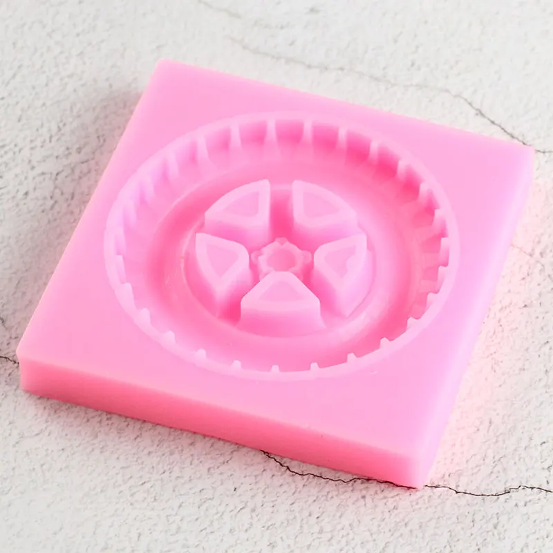 3D шина силиконовая форма детский день рождения кекс Топпер искусственная глина