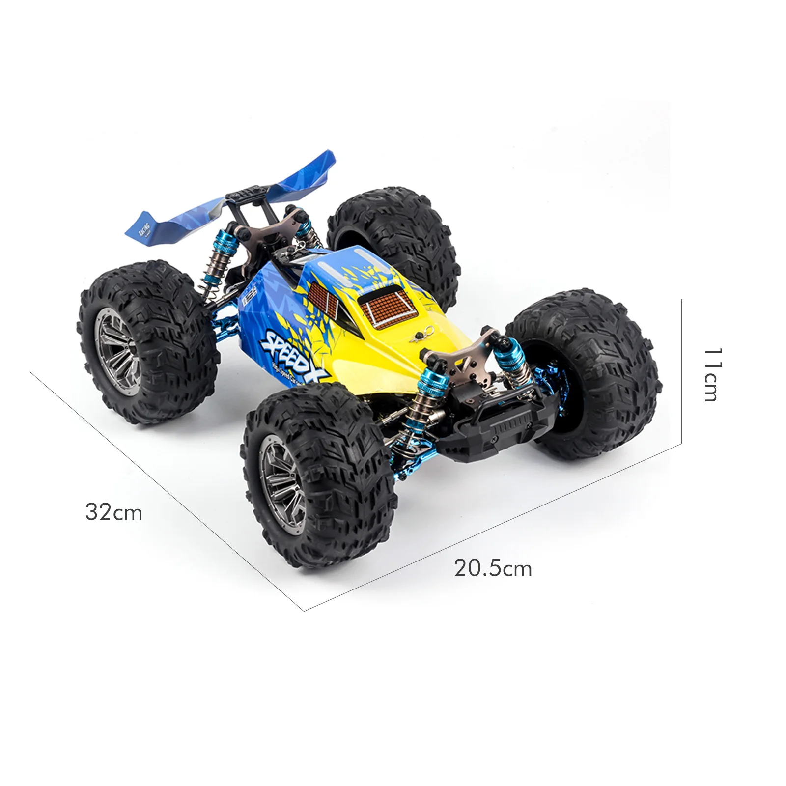 Высокоскоростной гоночный автомобиль 2020 XLF F17 70 км/ч 1/14 2 4 ГГц 4WD Радиоуправляемый