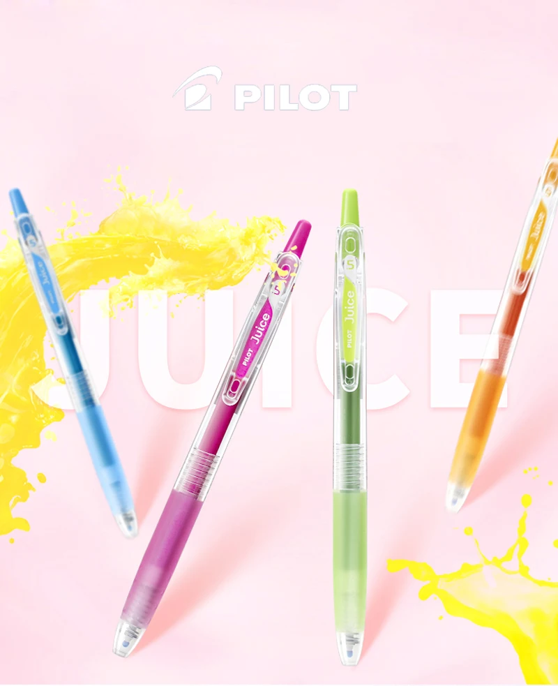 1 штука, Япония, одна ручка Pilot Juice, 0,38 мм, гелевая ручка, 24 цвета, для школы, офиса, канцелярские принадлежности, LJU-10UF