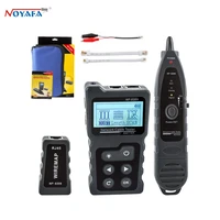 noyafa nf 8209 lcd network cable tester wire tracker poe checker inline poe voltage and current tester with cable tester