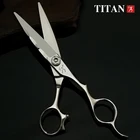 Титановые ножницы для стрижки, парикмахерские ножницы, Профессиональный парикмахерский инструмент, парикмахерские ножницы, ножницы из нержавеющей стали