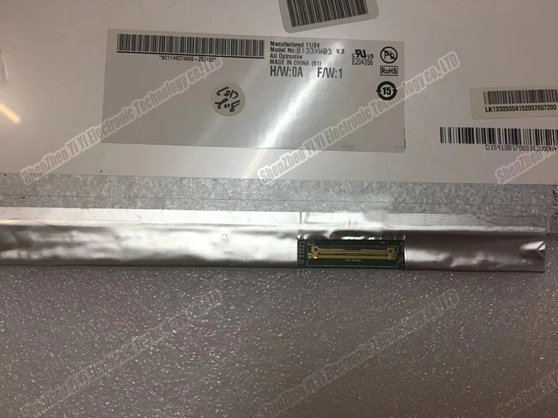 13,3 ''Ноутбук led ЖК экран матрица B133xw01 v.2 B133XW03 LTN133AT18 LT133EE09300 LP133WH2 TLA4 B133XW01 V2 LP133WH2 TLM1