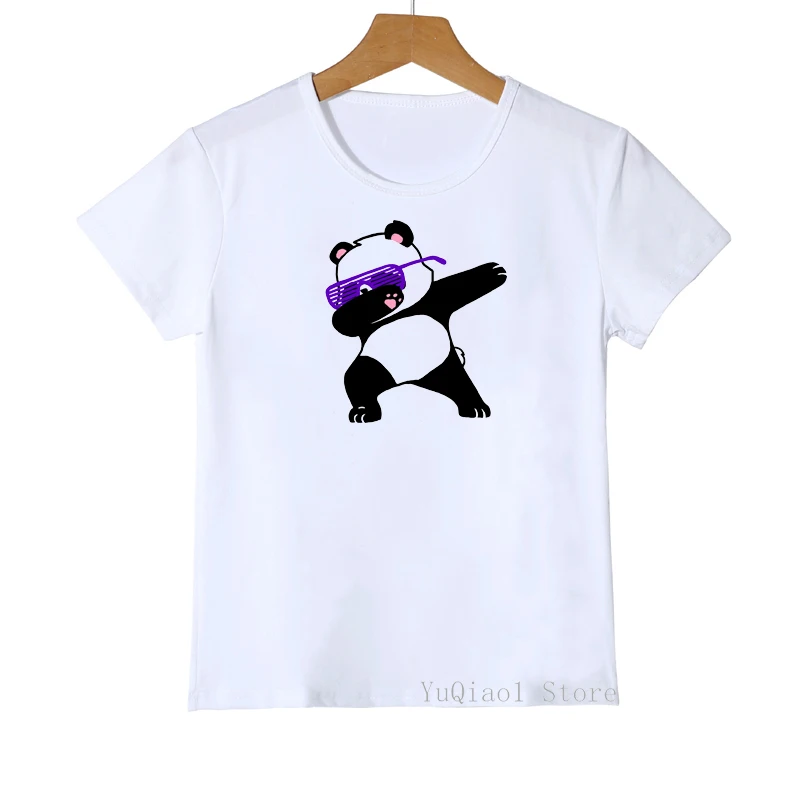 

Футболка для девочек и мальчиков, с принтом единорога