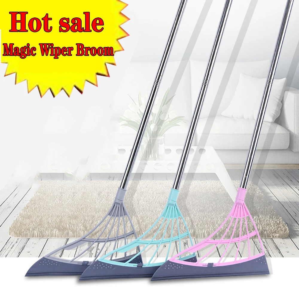 

Щетка стеклоочистителя для мытья пола, тряпка из силикона с микрофиброй, многофункциональные инструменты для уборки