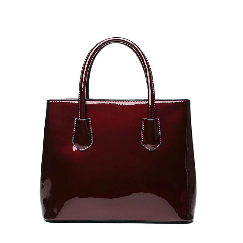 2 шт./компл. женские сумки из лакированной кожи сумки-тоут сумки-мессенджеры