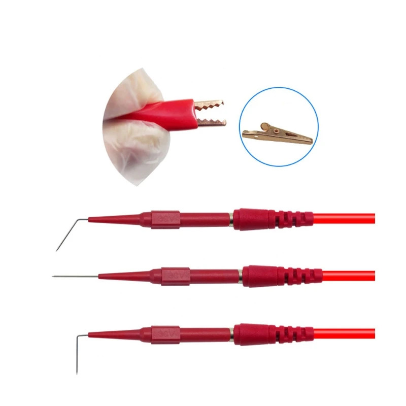 

Alligator clip to Banana plug test lead test probe connect to 4mm banana plug U7EA