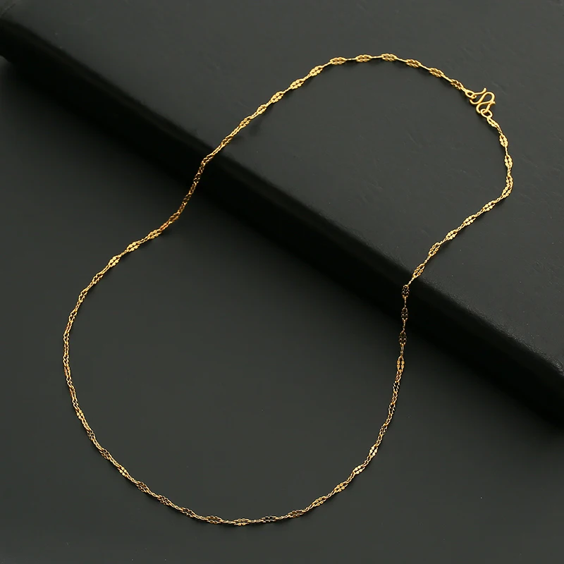 Цепочка с бусинами и змеей для мужчин женщин модное ожерелье медным покрытием