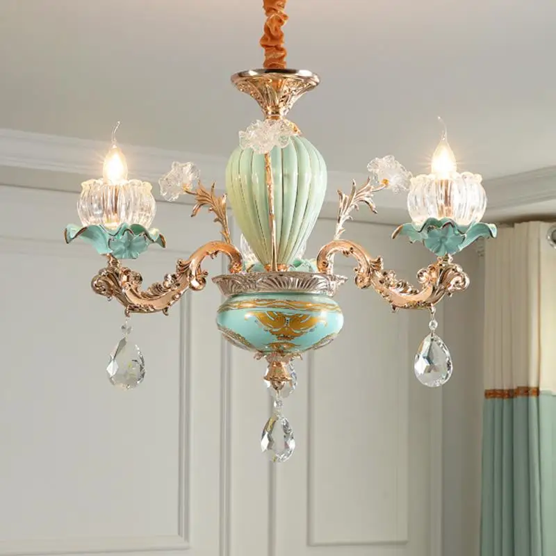 Потолочная лампа прозрачная подвесная люстра подарок на свадьбу Рождественский