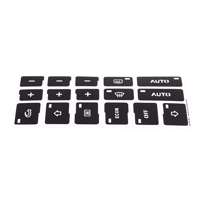 1 шт. наклейка с 16 кнопками для ремонта автомобильных кондиционеров кондиционера