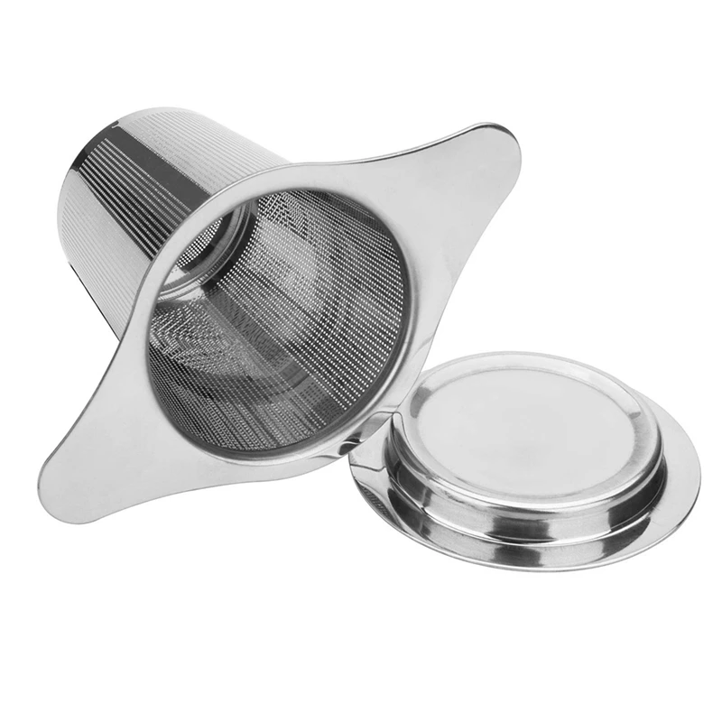 Фильтр из сверхтонкой сетки с двойными ручками большой емкости крышкой для