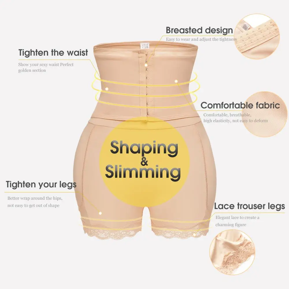 Женский Лучший Формирователь твердый тренажер с высокой талией подтяжка ягодиц