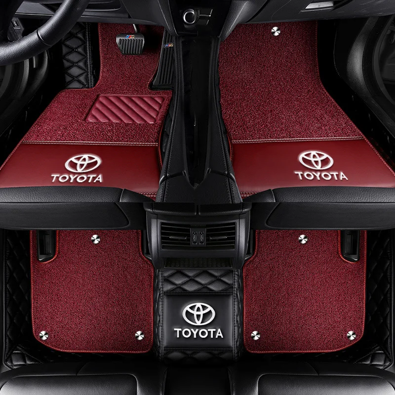 Автомобильный коврик для Toyota corolla e150 sienna Corolla wish land cruiser 100 alphard Verso аксессуары