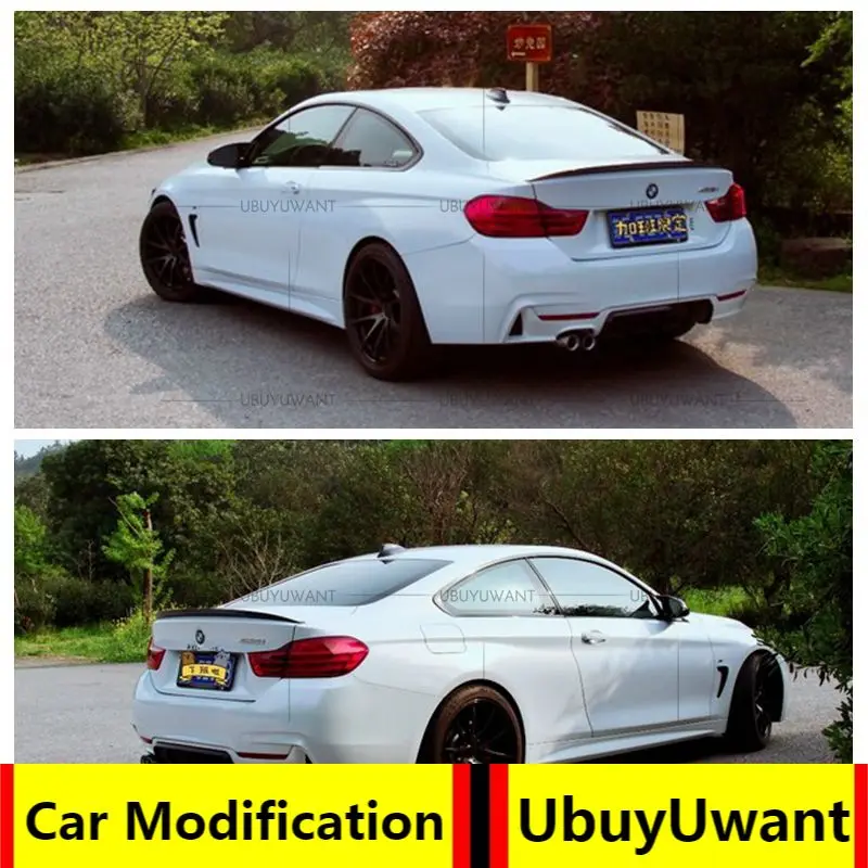 

UBYUWANT High Quality Carbon Fiber Exterior Rear Spoiler For BMW F32 4 Series 428i 435i 2 Dr For Coupe 2013-2019 P Style