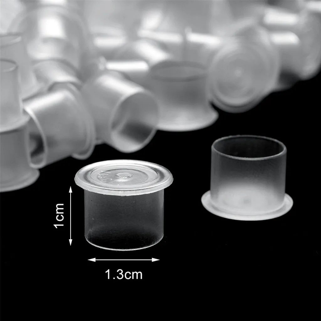 

Lots Disposable Plastic Tattoo Cup Pot Pigment Ink Holder Medium Size 500pcs
