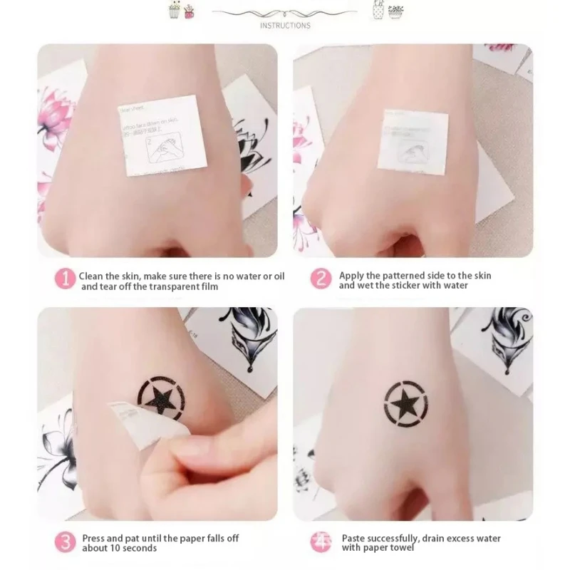 Хэллоуин временное искусство лица водонепроницаемая маска сахар Череп лицо