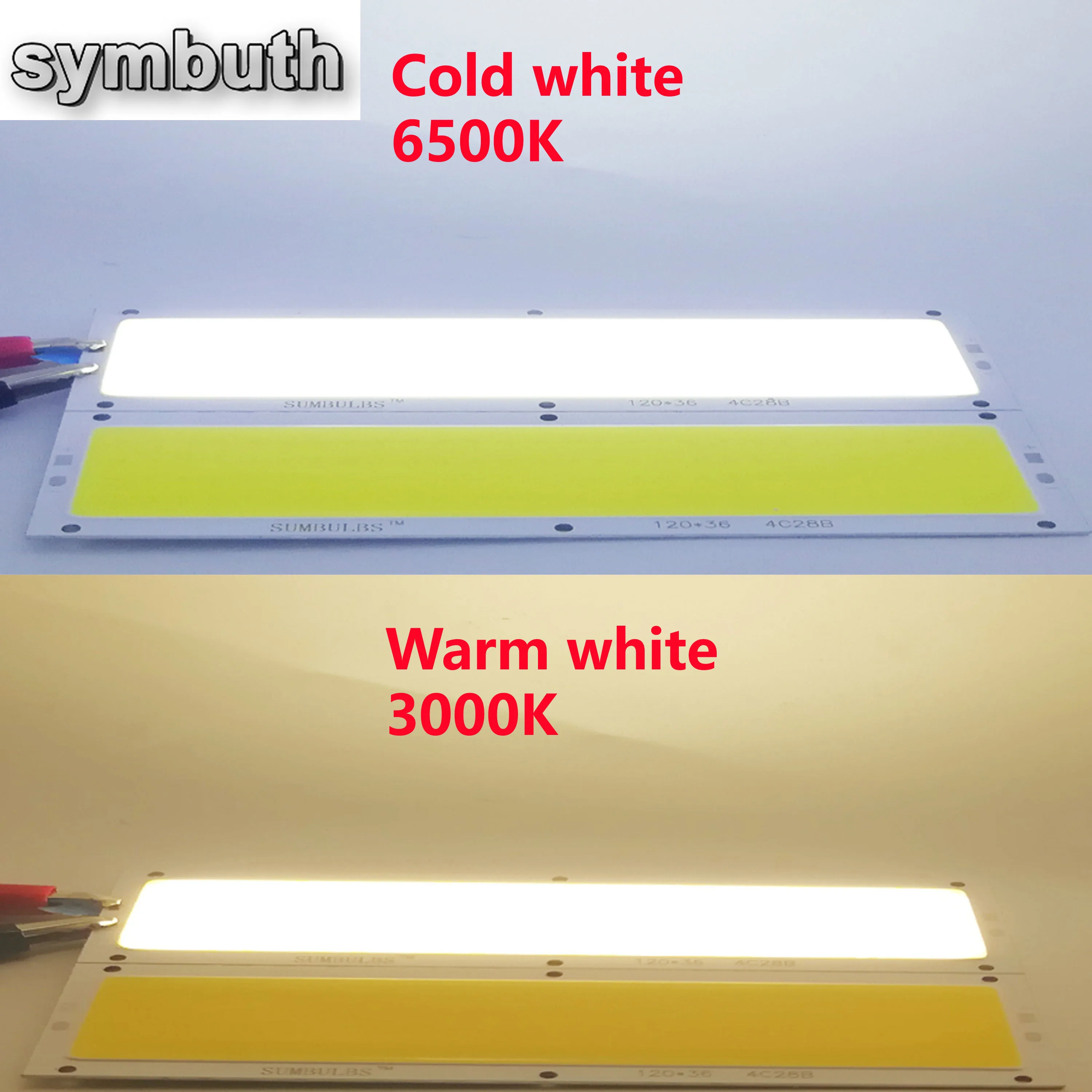 Заводская 150x26 мм 8 Вт COB светодиодная лента DC 12 В источник света 800LM теплый