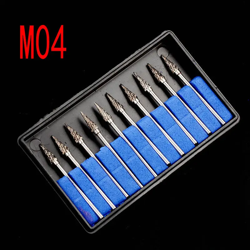 10 шт. Стоматологическая лабораторный Полировальный Инструмент дрели Ассорти