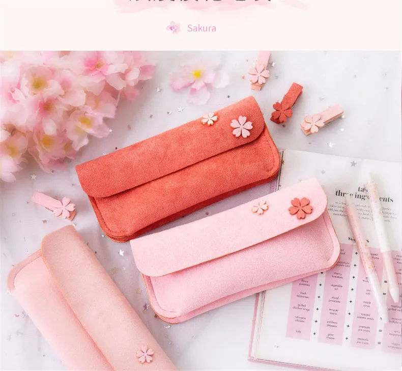 Astuccio scuola kawaii школьные принадлежности для девочек papeleria розовые эстуши grandes escolares cartucheras escolares большая корейская сумочка