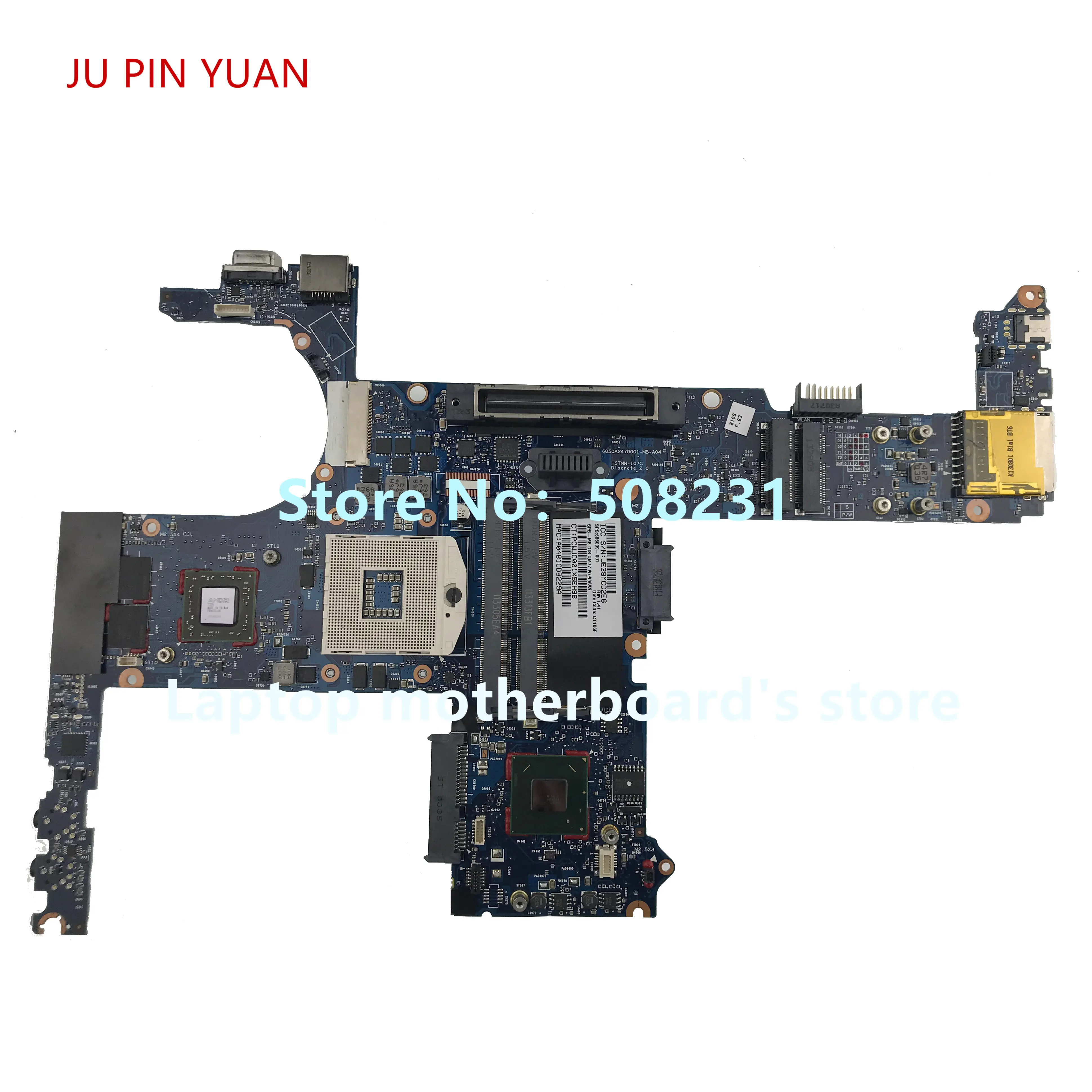 

Материнская плата 686039-001 686039-501 QM77 для HP ELITEBOOK 8470P 8470W для ProBook 6470B 100% полностью протестирована