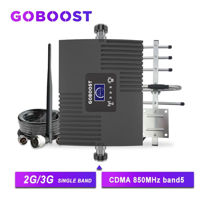 Усилитель сотового сигнала GOBOOST 2g 850 МГц CDMA GSM 3g|Усилители сигнала| |