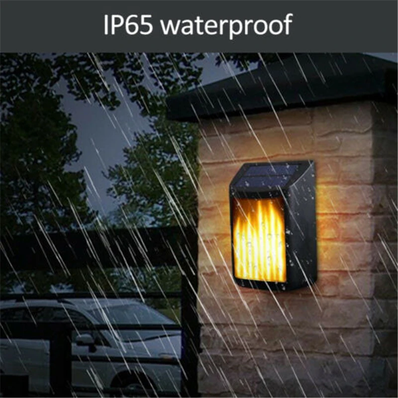 Водонепроницаемый светодиодный настенный светильник на солнечной энергии
