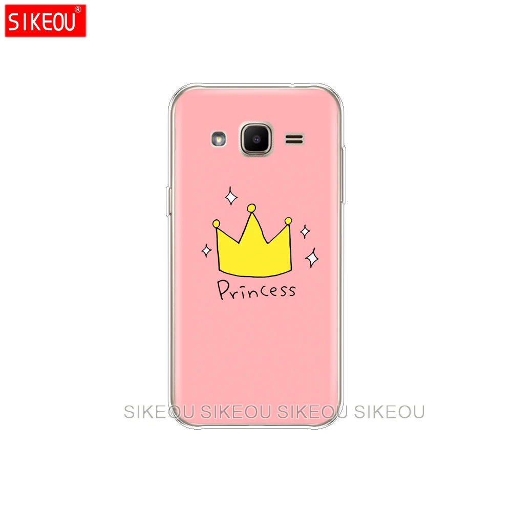 Мягкий чехол SIKEOU из ТПУ для Samsung Galaxy J2 SM J200F J200H samsung 2015 4 7 дюйма с картой