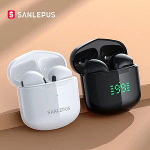 sanlepus se12 pro earphones bluetooth wireless headphones tws hifi stereo earbuds gaming headset for iphone android xiaomi honor free global shipping